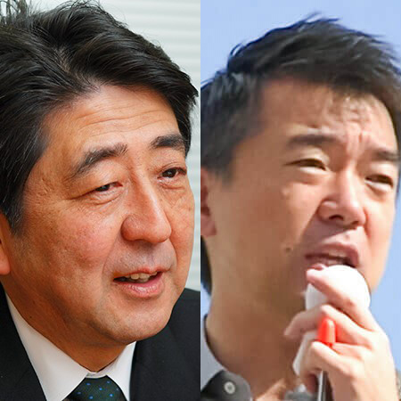 安倍晋三,橋下徹