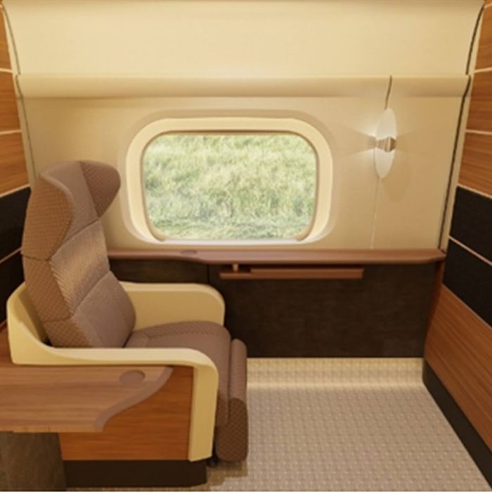 東海道新幹線の個室席イメージ（JR東海リリースより）