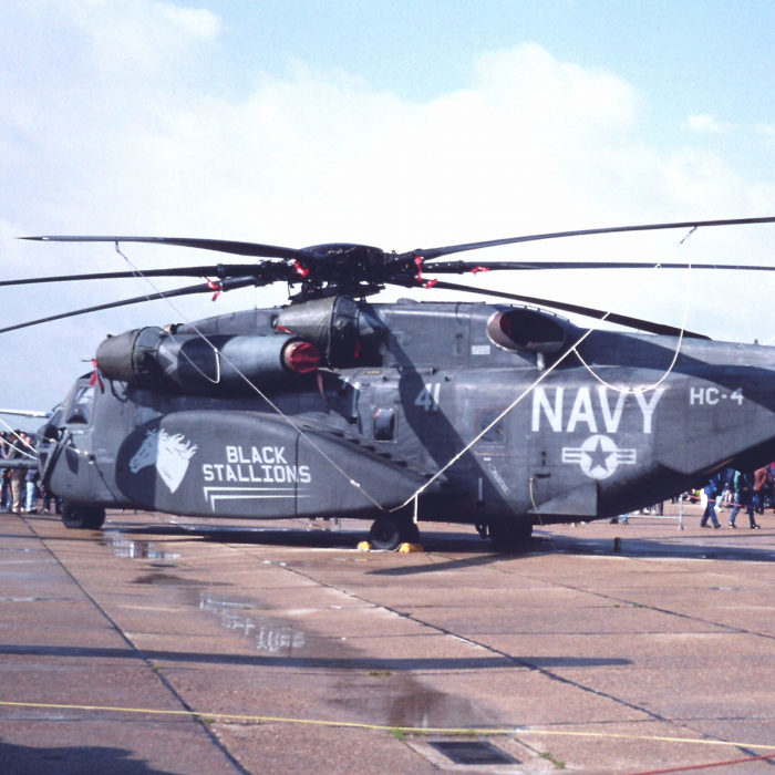 今回の不時着機の同型のMH-53E