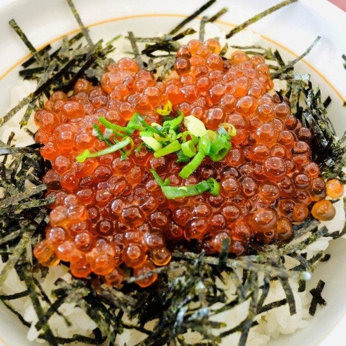 なか卯「天然いくら丼」