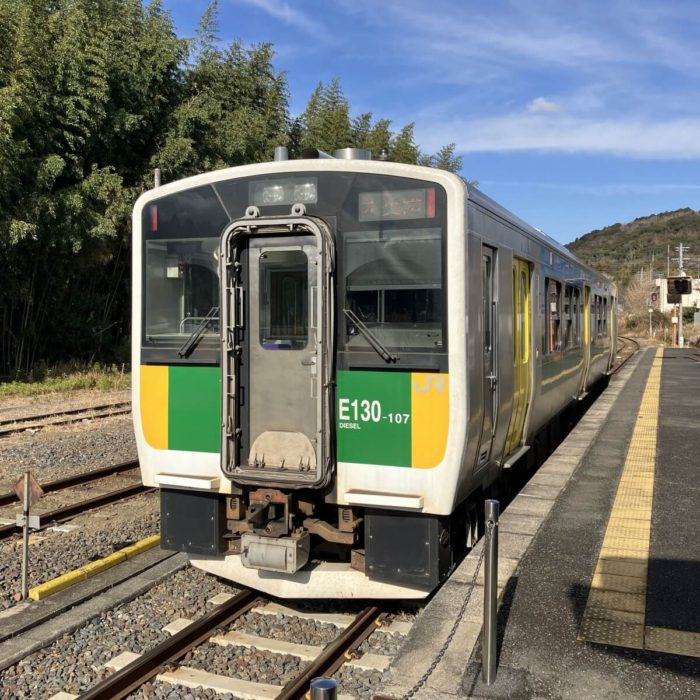 久留里線（久留里駅停車中）