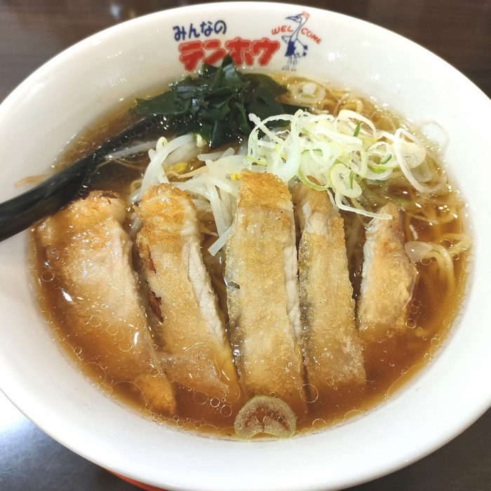 みんなのテンホウ（肉揚げラーメン）